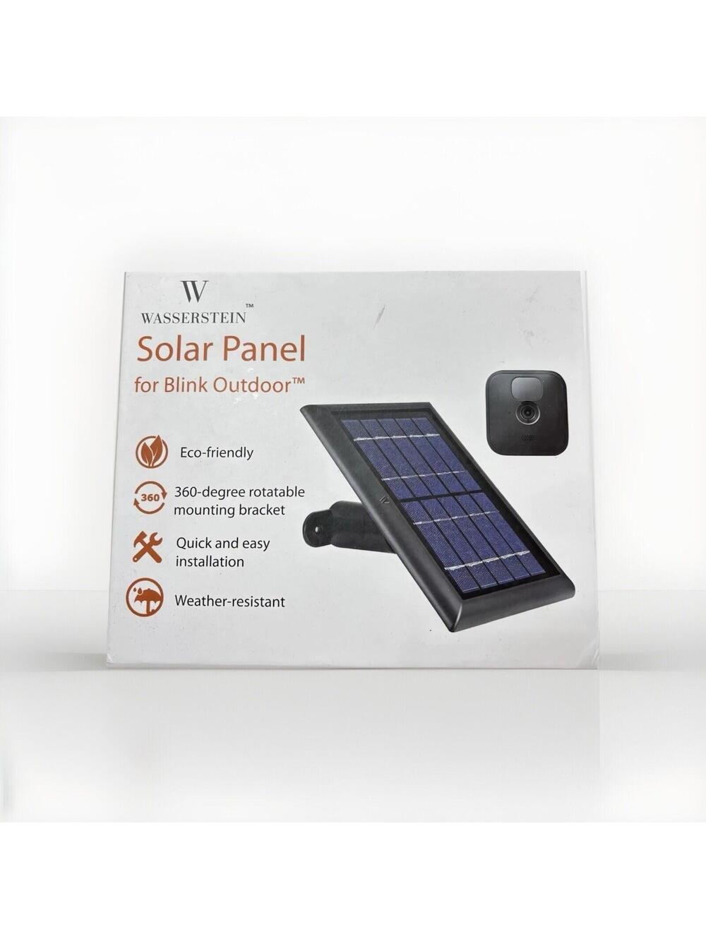 Blink Outdoor Solar Panel Battery for Blink Outdoor XT2 XT Weatherproof Mount
